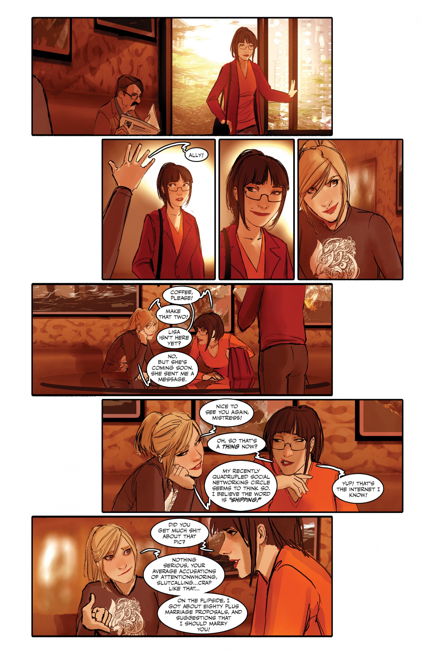 Sunstone - Volume 4 porn comic picture 164