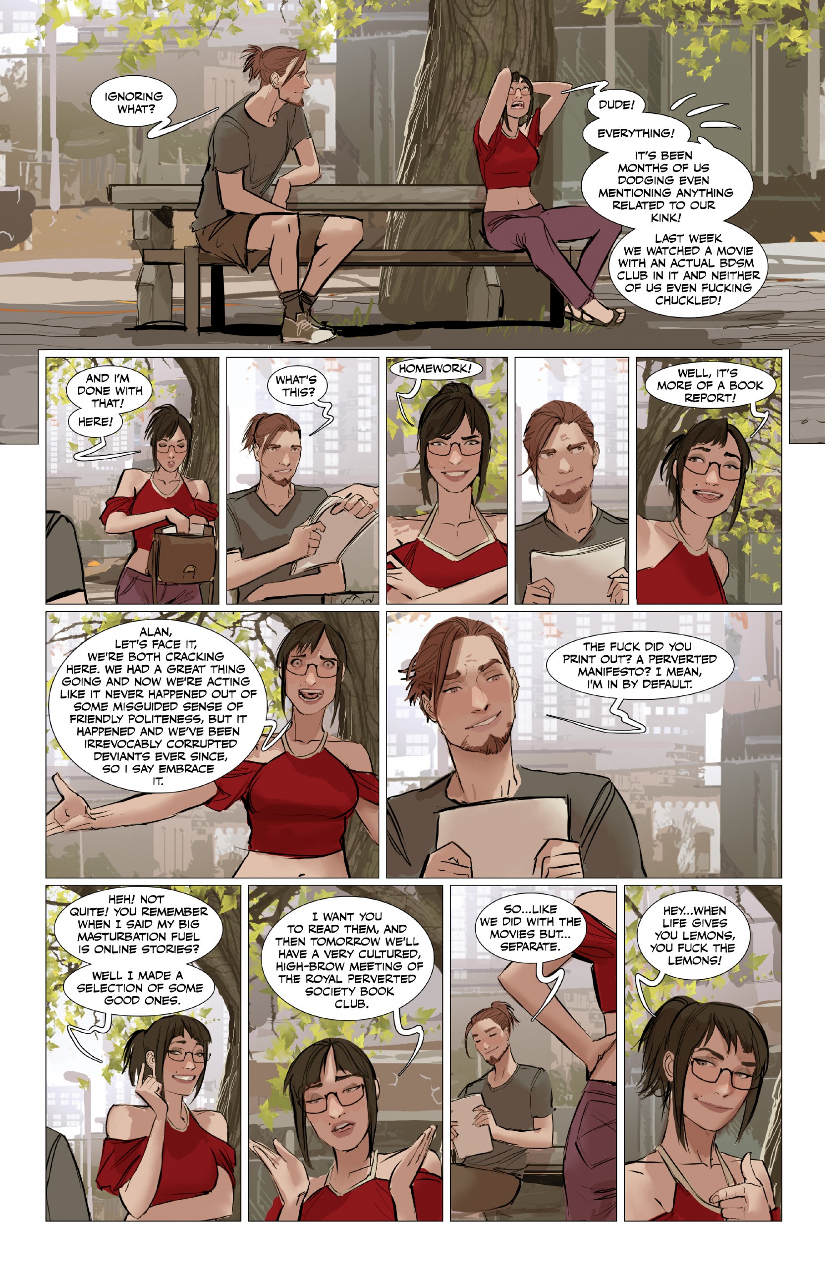 Sunstone - Volume 7 porn comic picture 117