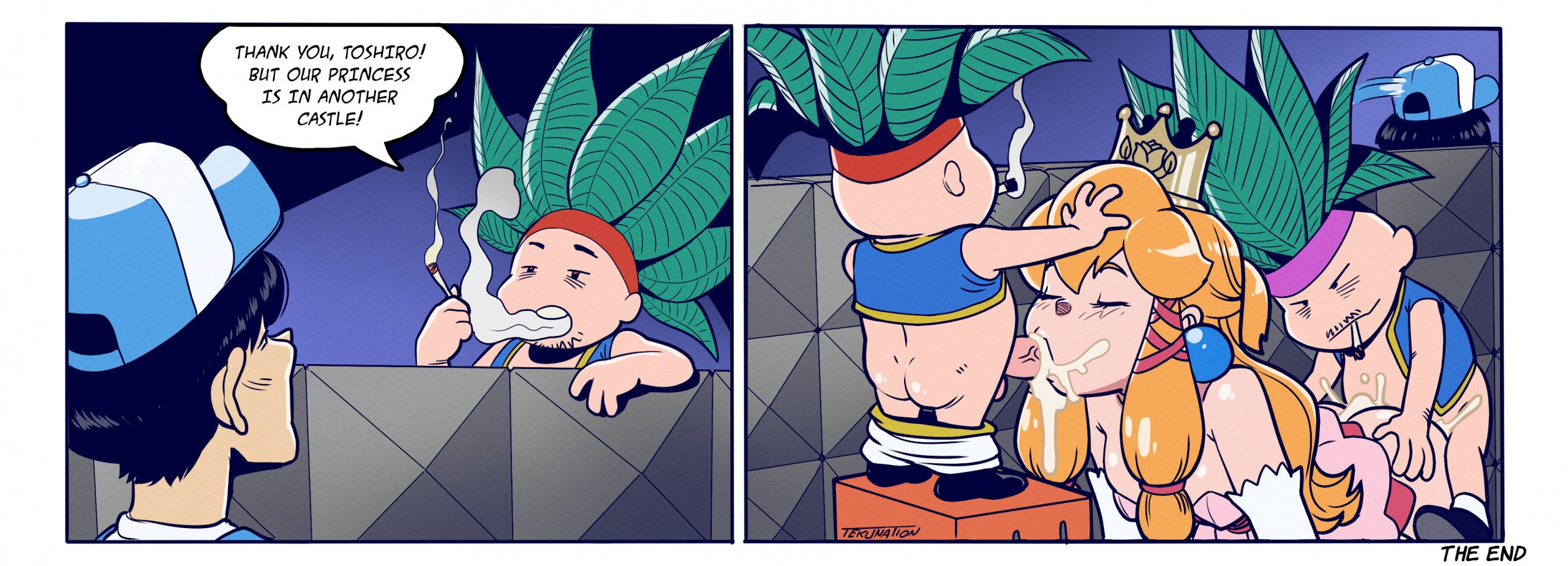 Super Toshiro Bro. porn comic picture 2