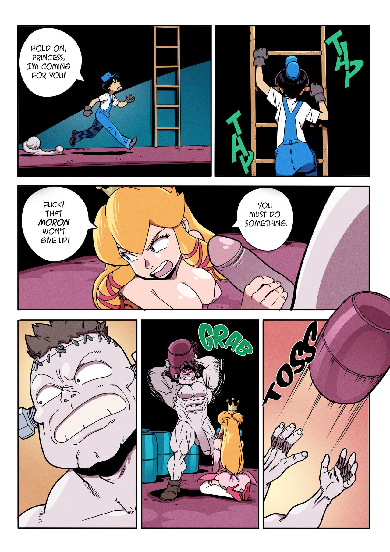 Super Toshiro Bro. porn comic picture 7