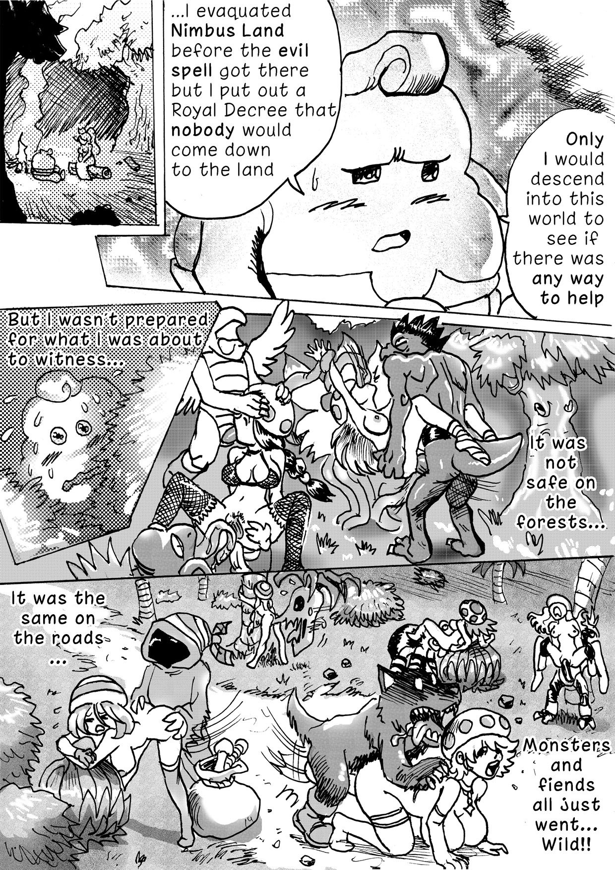 Super Wild Adventure 4 porn comic picture 34