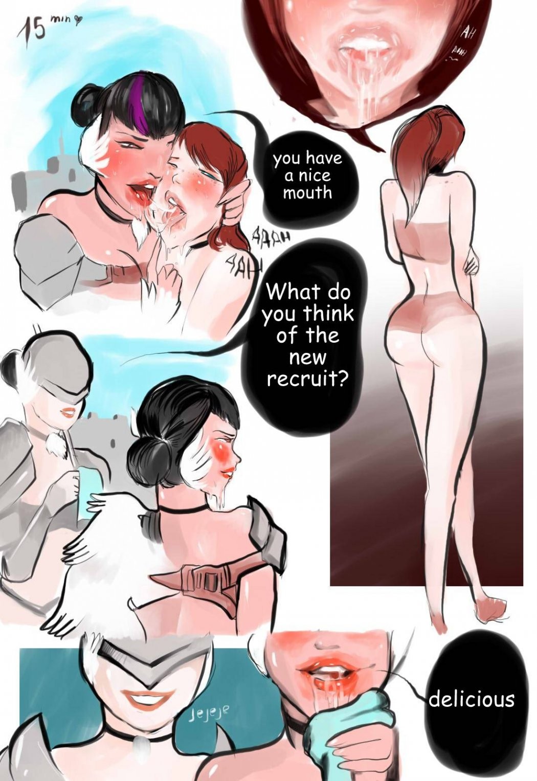 Swan-Soldiers porn comic picture 4