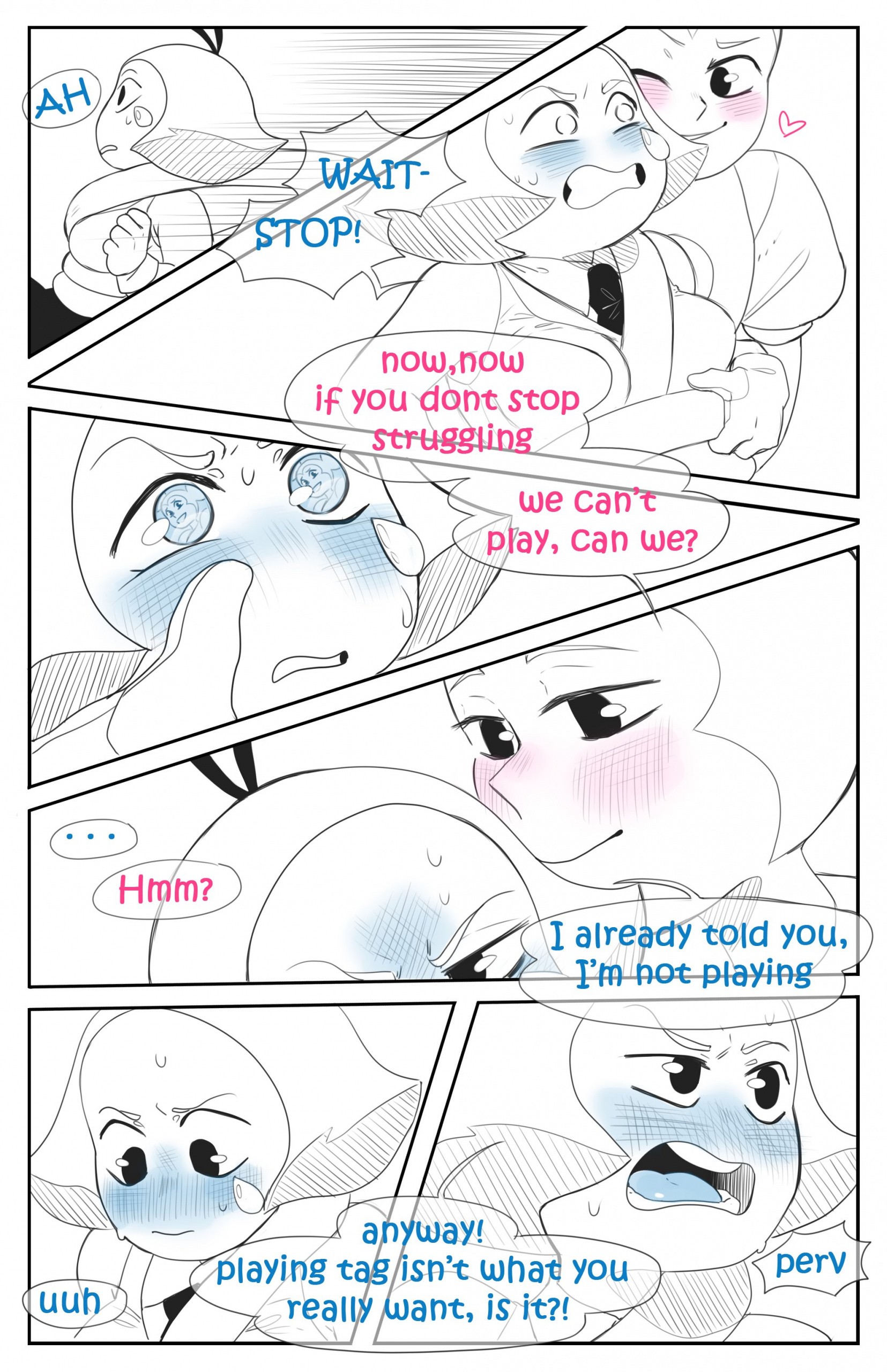 Tag, You're It! porn comic picture 4
