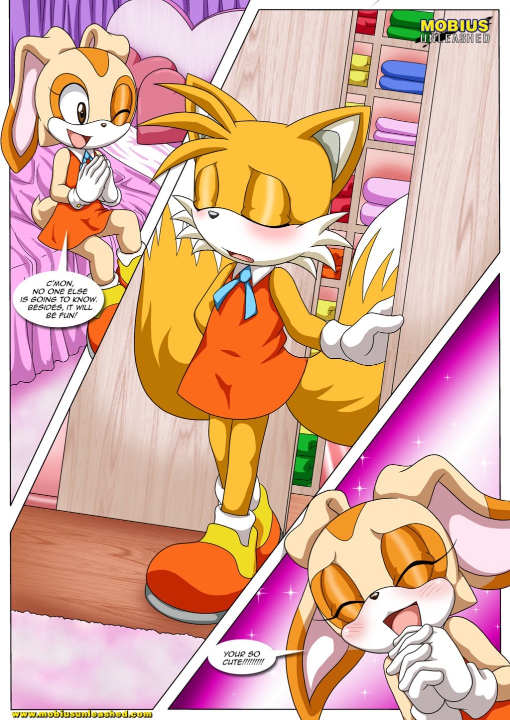 Tails N' Cream porn comic picture 3
