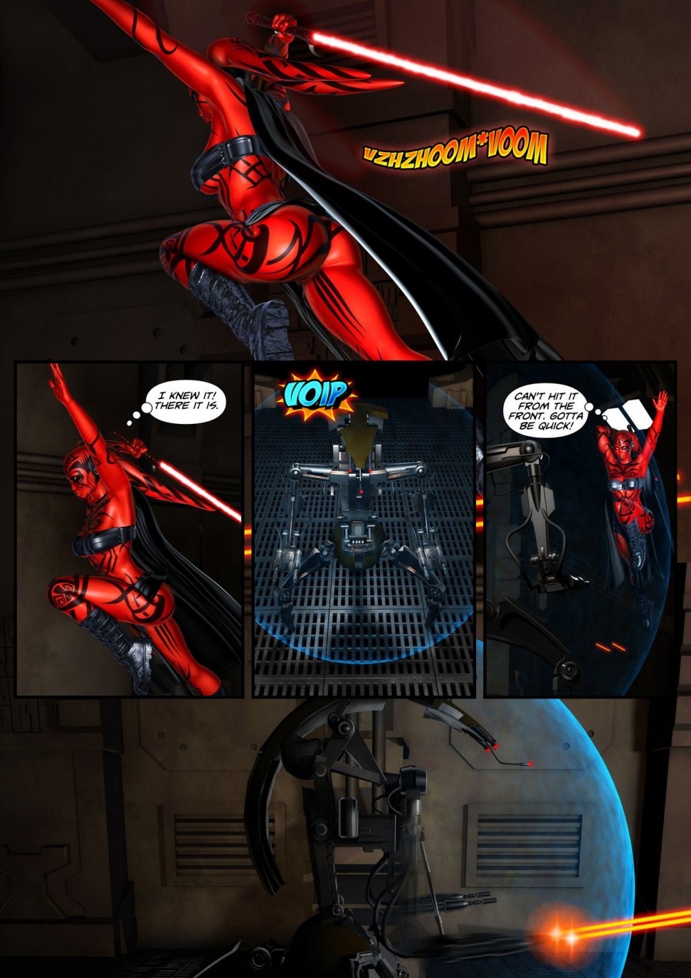 Talon X 2 porn comic picture 17