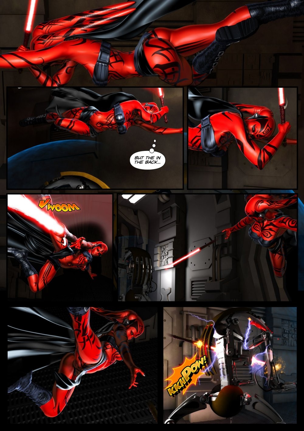 Talon X 2 porn comic picture 18