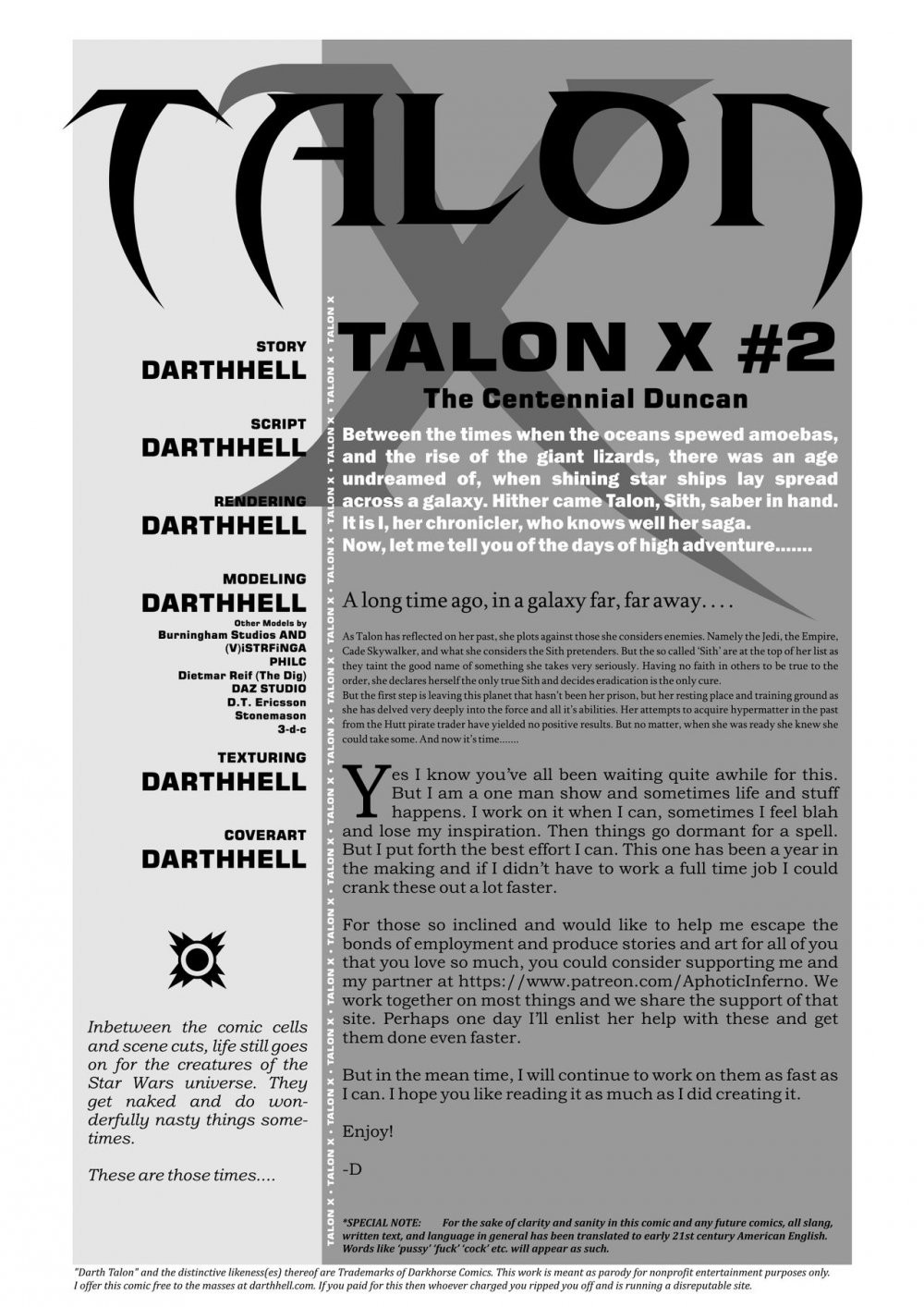 Talon X 2 porn comic picture 2