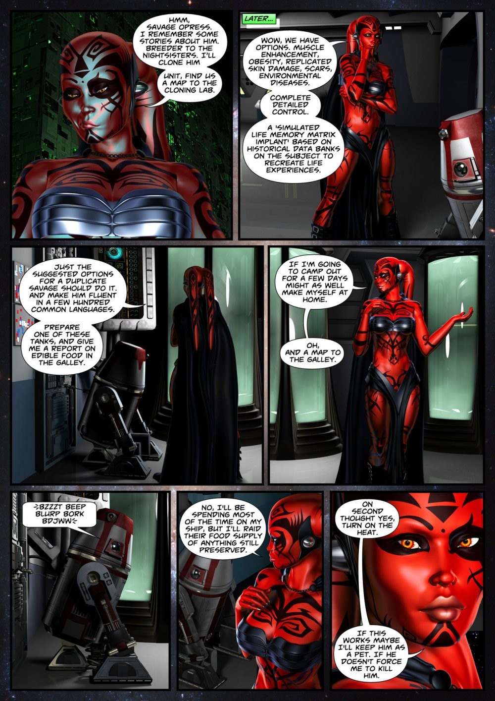 Talon X 2 porn comic picture 35