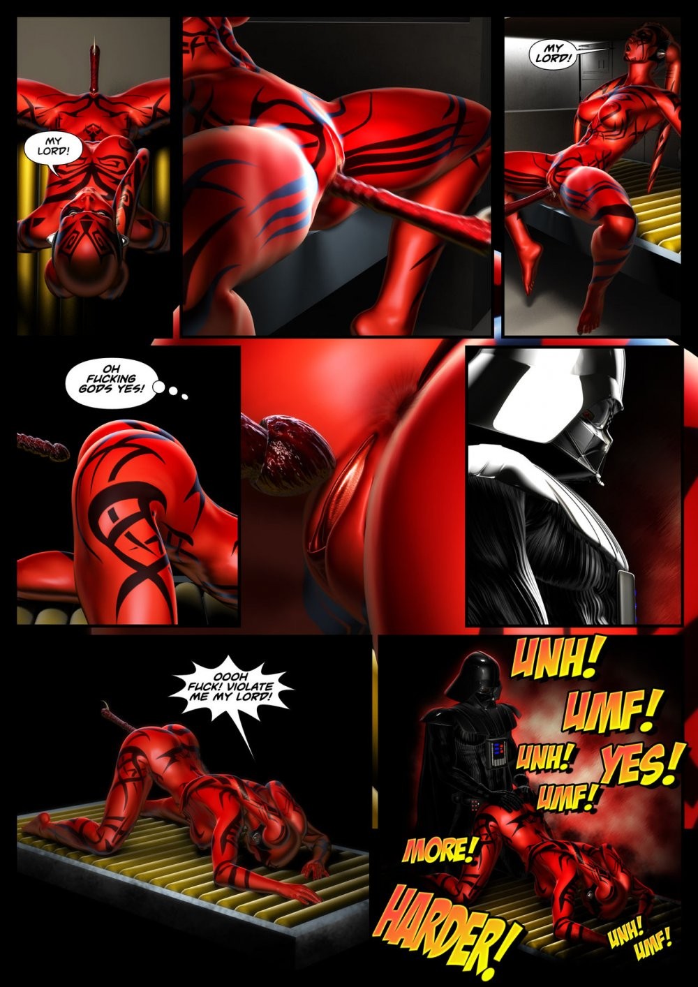 Talon X 2 porn comic picture 37