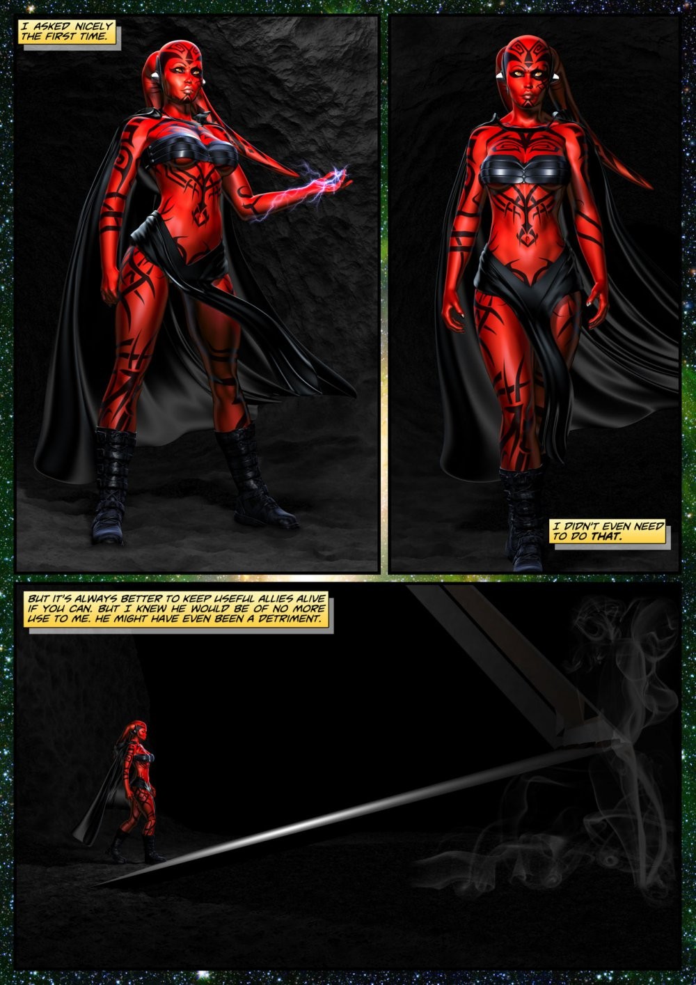 Talon X 2 porn comic picture 7