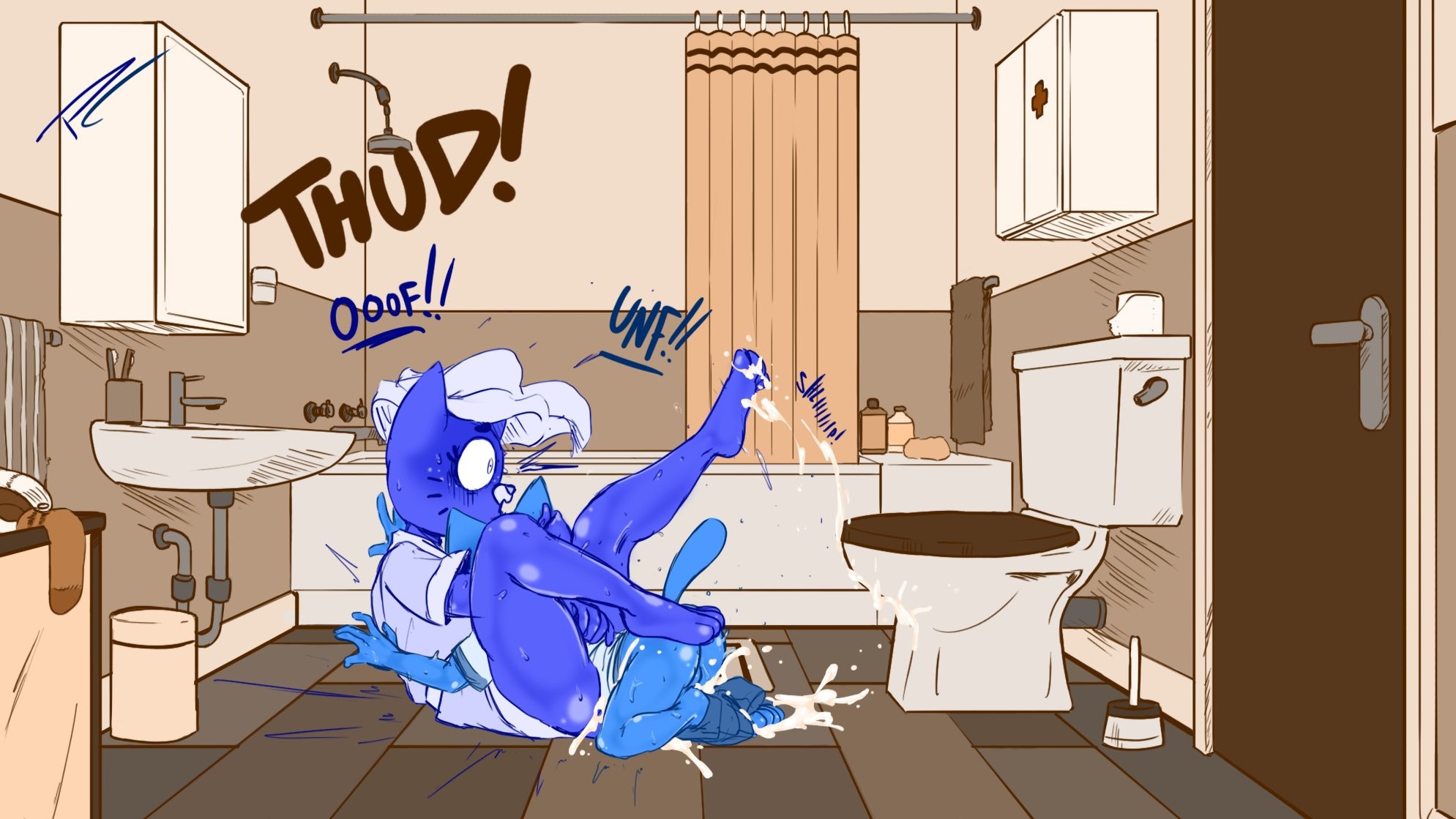 The Amazing Drain of Cumballs porn comic picture 11