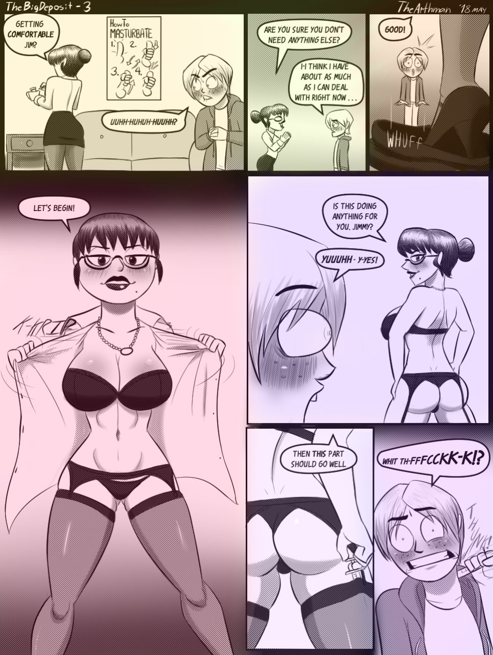 The Big Deposit porn comic picture 4