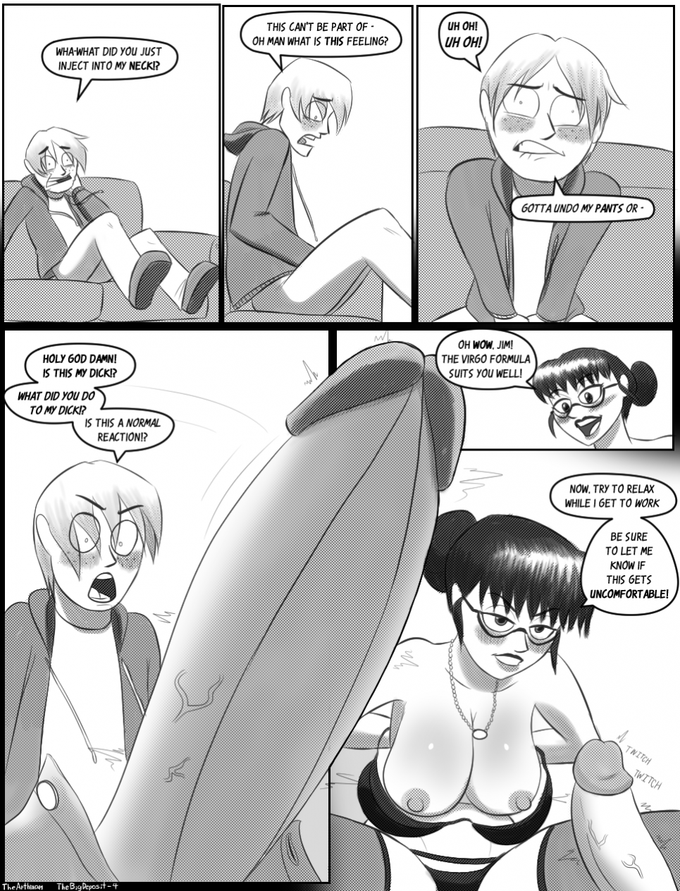 The Big Deposit porn comic picture 5