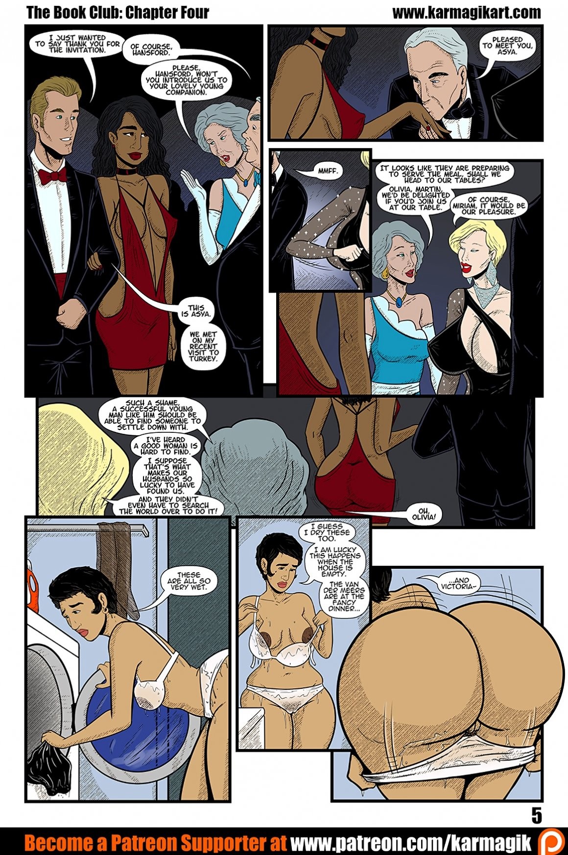 The Book Club 4 porn comic picture 6