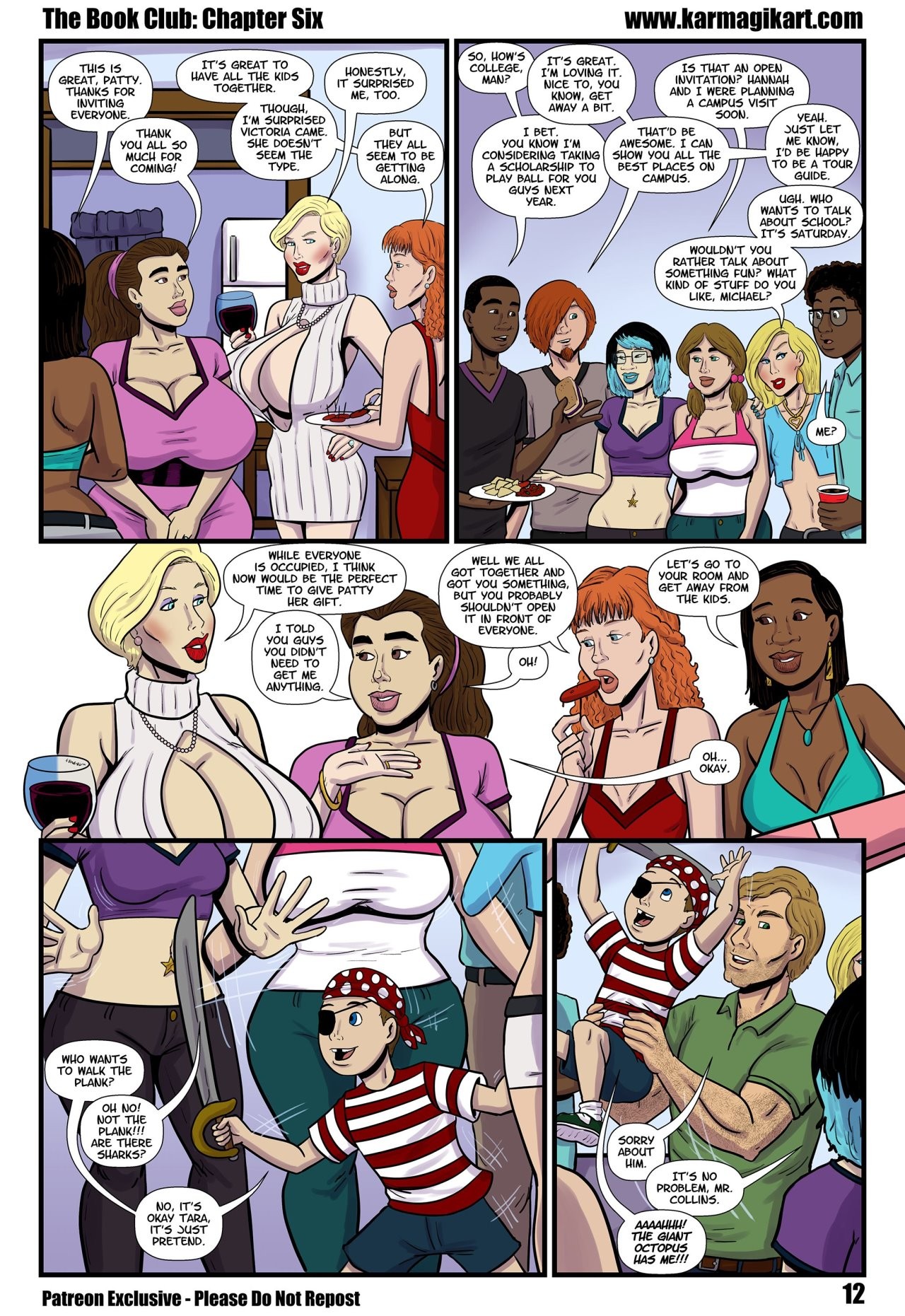 The Book Club 6 porn comic picture 16