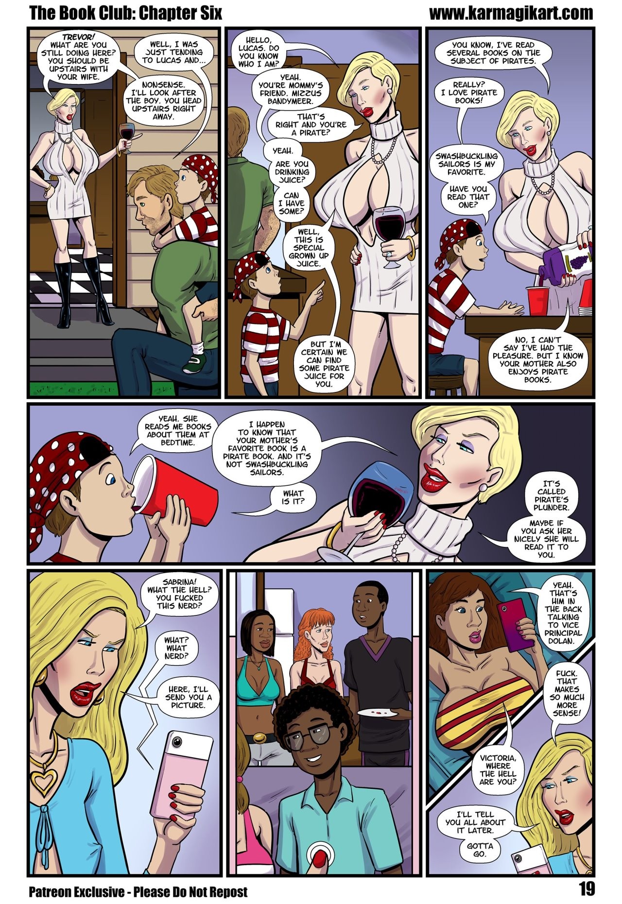 The Book Club 6 porn comic picture 23