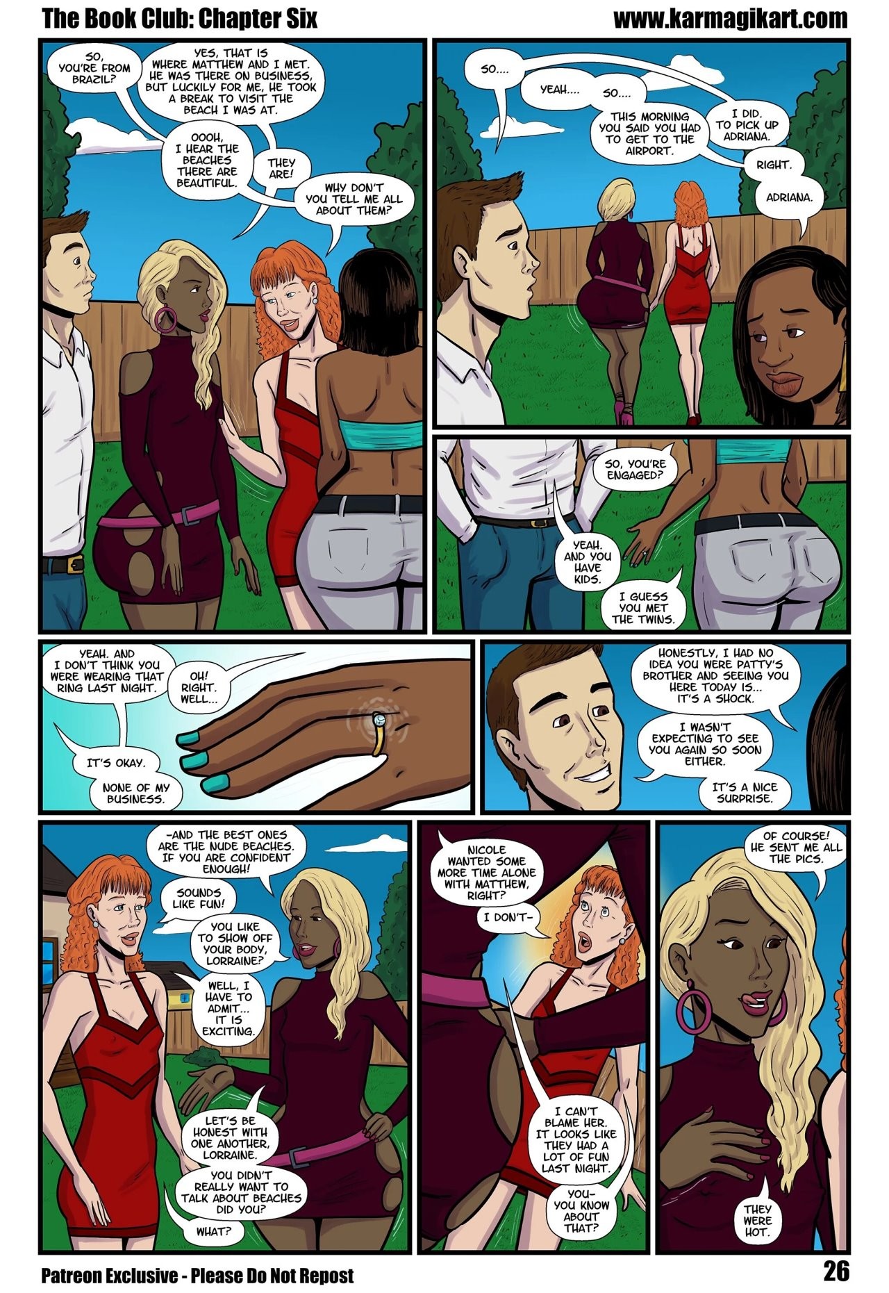 The Book Club 6 porn comic picture 30