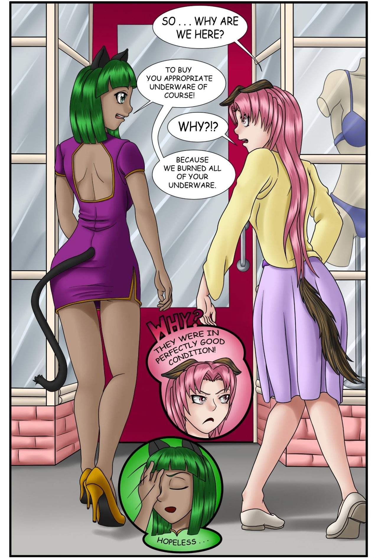 The Cat House Vol. 2: Underwear porn comic picture 11
