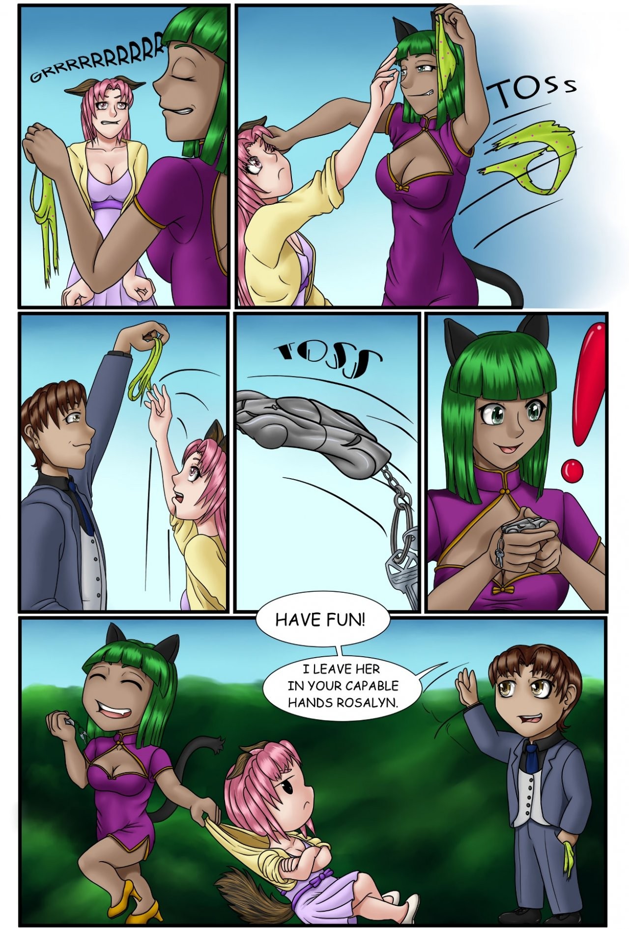 The Cat House Vol. 2: Underwear porn comic picture 8
