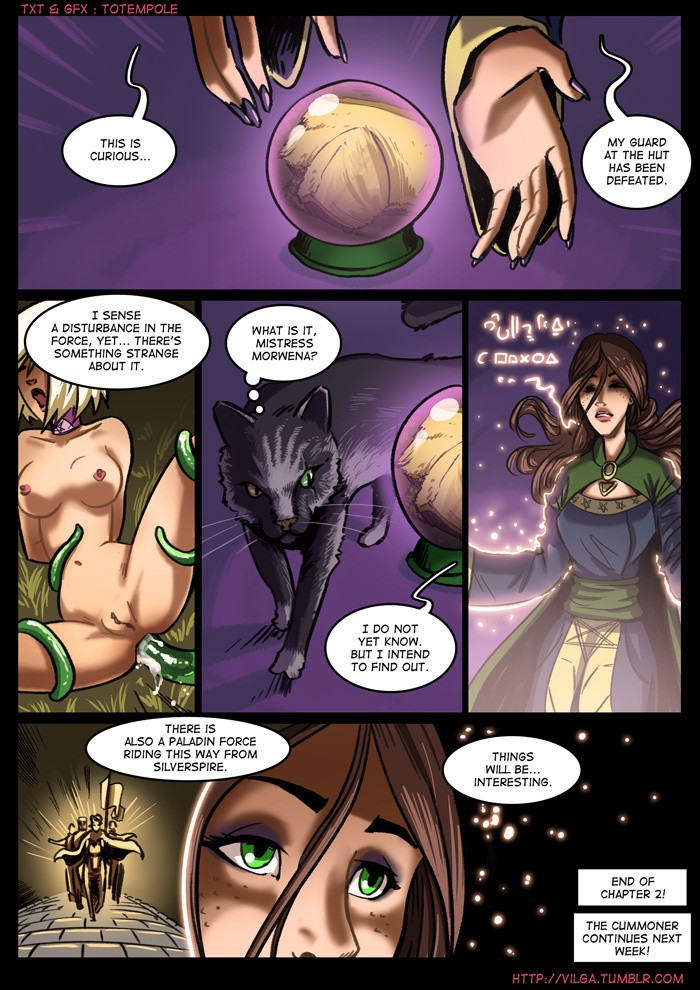 The Cummoner 02: Witch Morwena porn comic picture 19