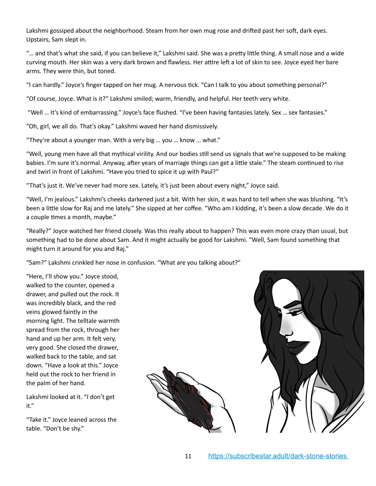 The Dark Stone Chapter 4 porn comic picture 11