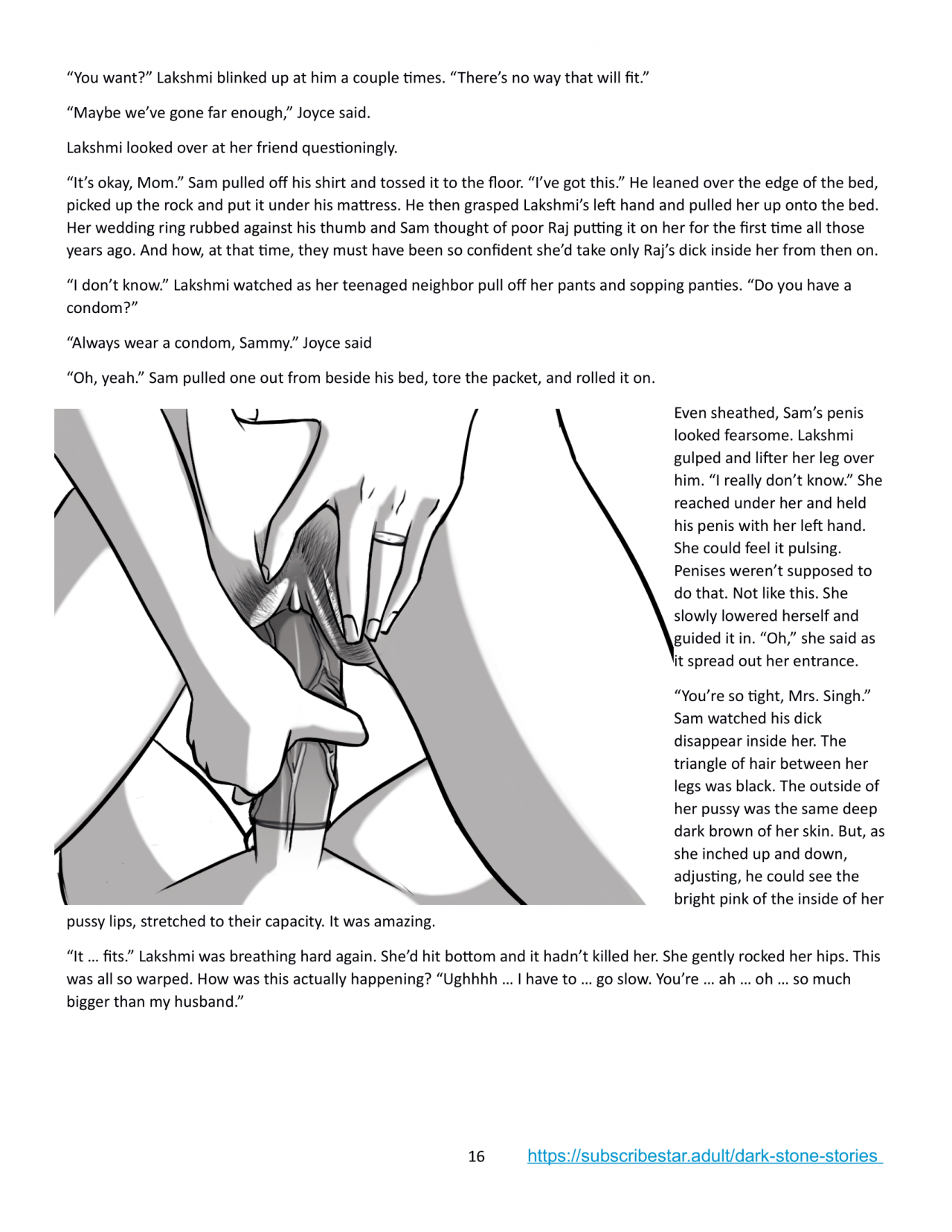 The Dark Stone Chapter 4 porn comic picture 16