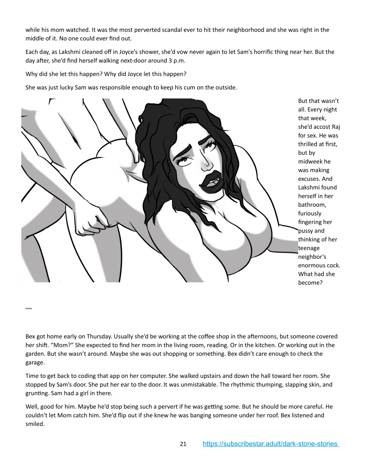 The Dark Stone Chapter 4 porn comic picture 21