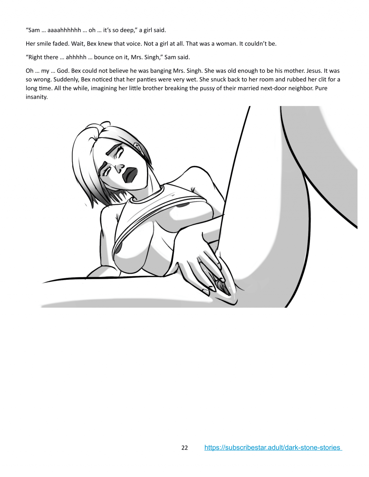 The Dark Stone Chapter 4 porn comic picture 22