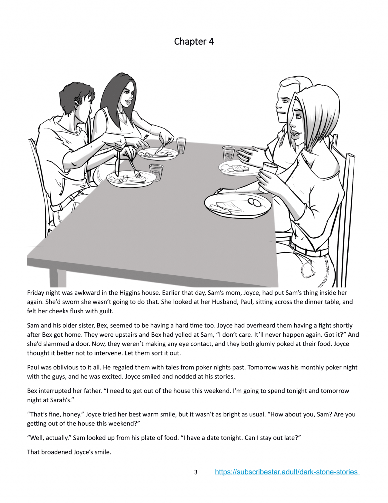 The Dark Stone Chapter 4 porn comic picture 3