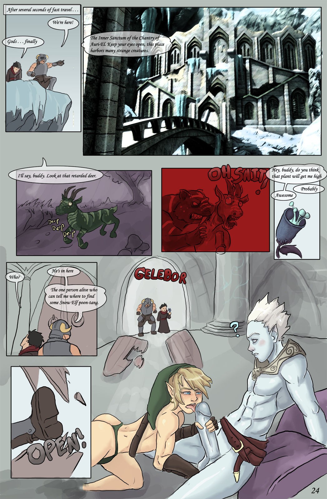 The Dragonborn Cometh porn comic picture 25