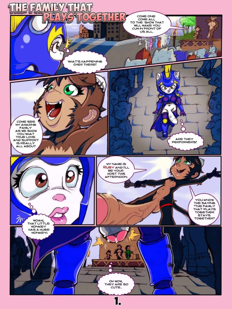 The Family That Plays Together porn comic picture 1