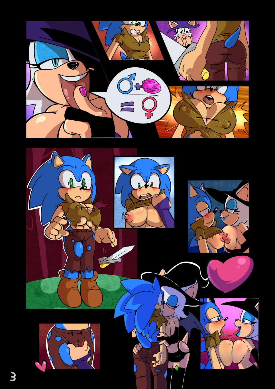The Gem Witch porn comic picture 3