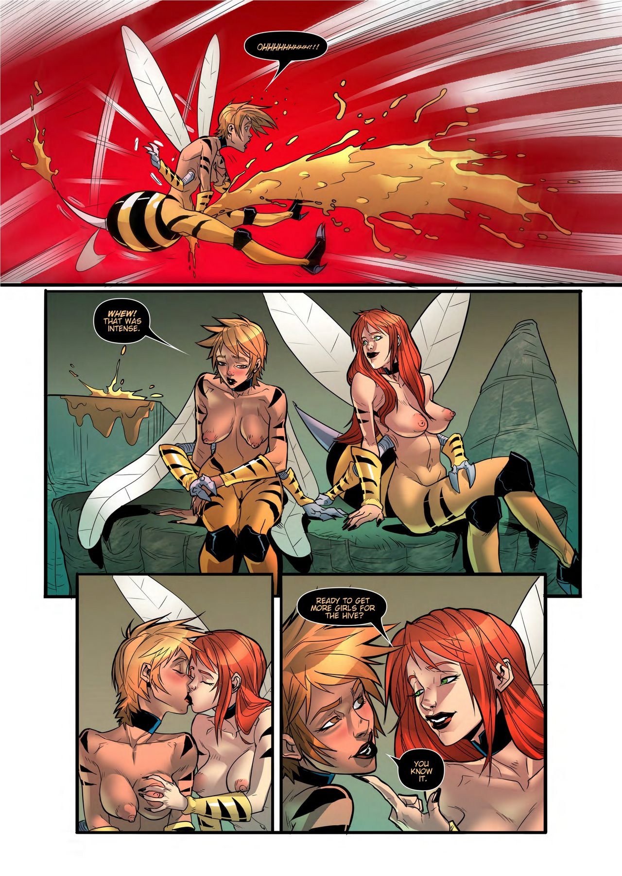 The Hive - Bit O' Honey porn comic picture 16