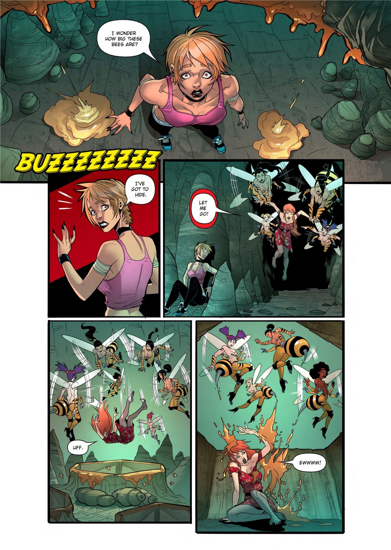 The Hive - Bit O' Honey porn comic picture 5