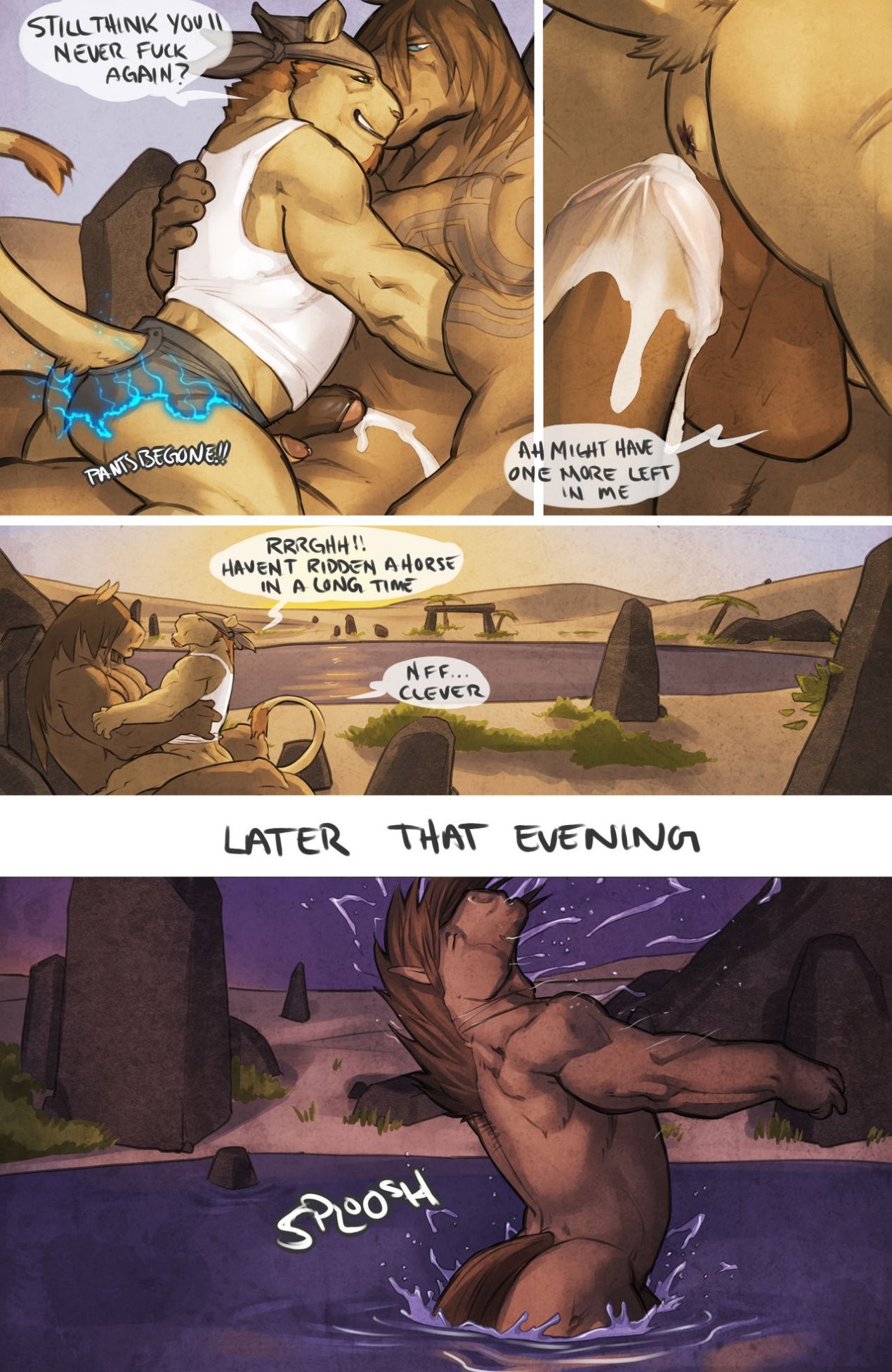 The Horse With No Name porn comic picture 17