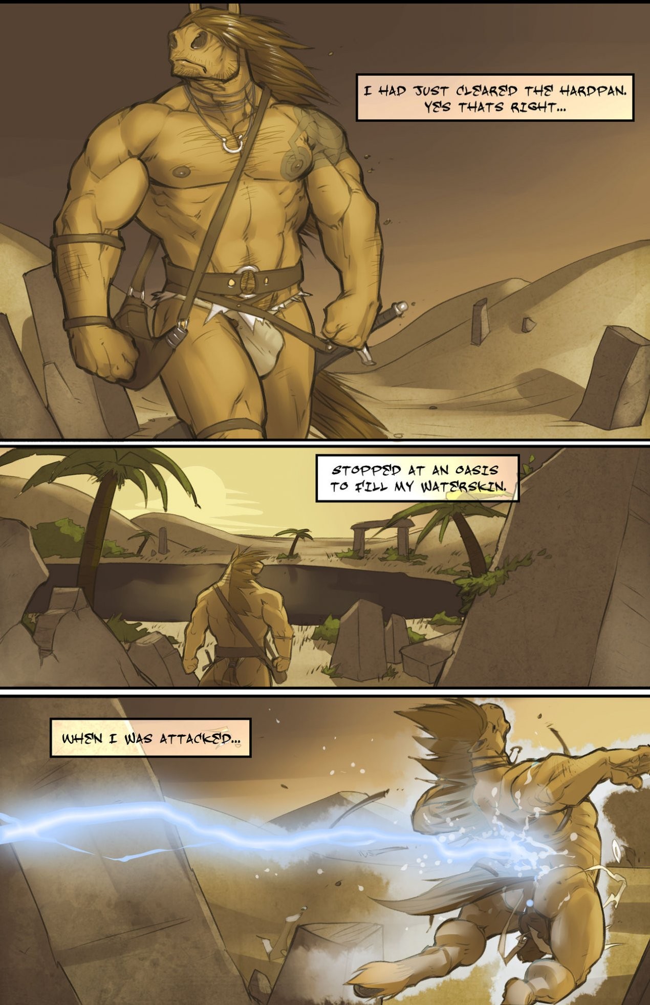 The Horse With No Name porn comic picture 2