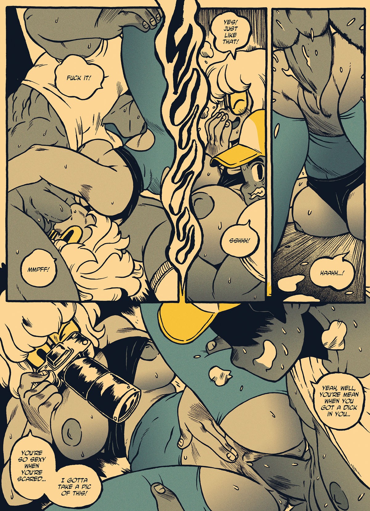 The Kinky Zone porn comic picture 7