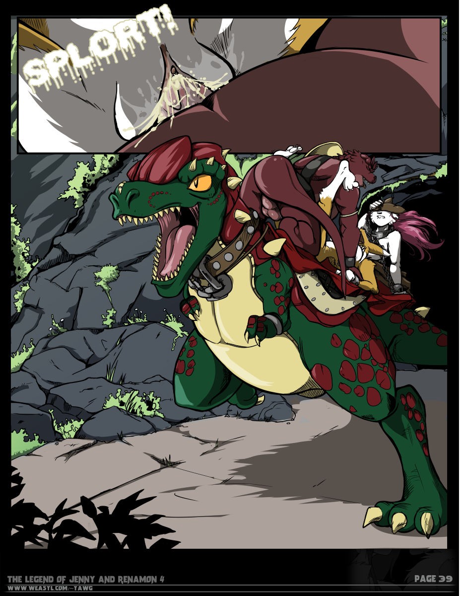 The Legend Of Jenny And Renamon 4 porn comic picture 41
