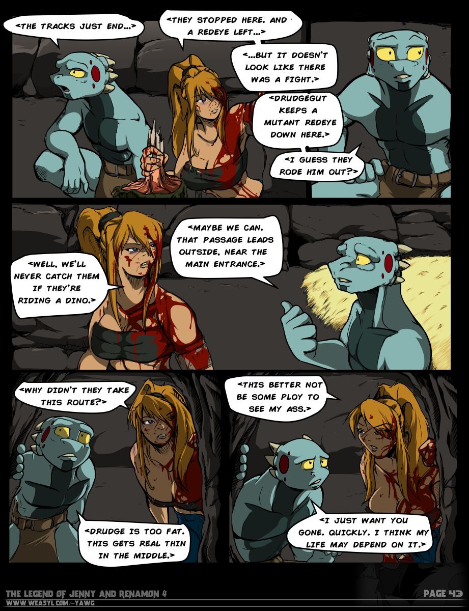 The Legend Of Jenny And Renamon 4 porn comic picture 45