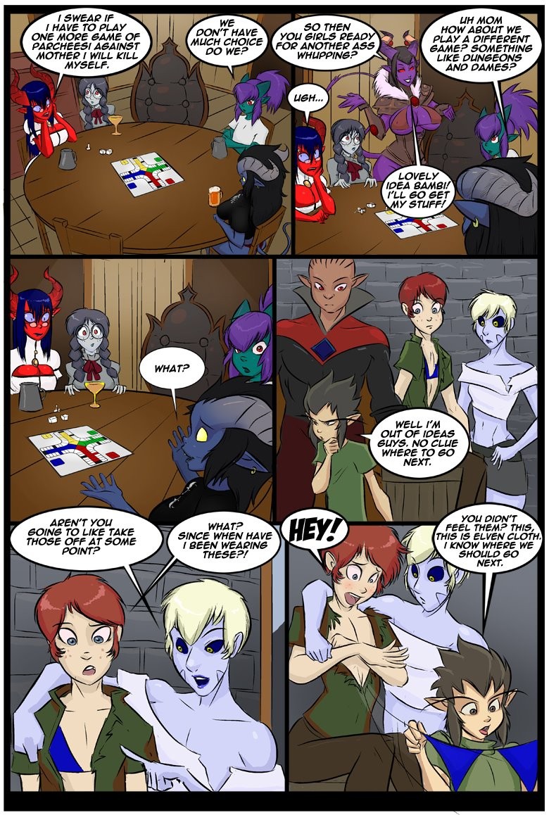 The Party 5 porn comic picture 34