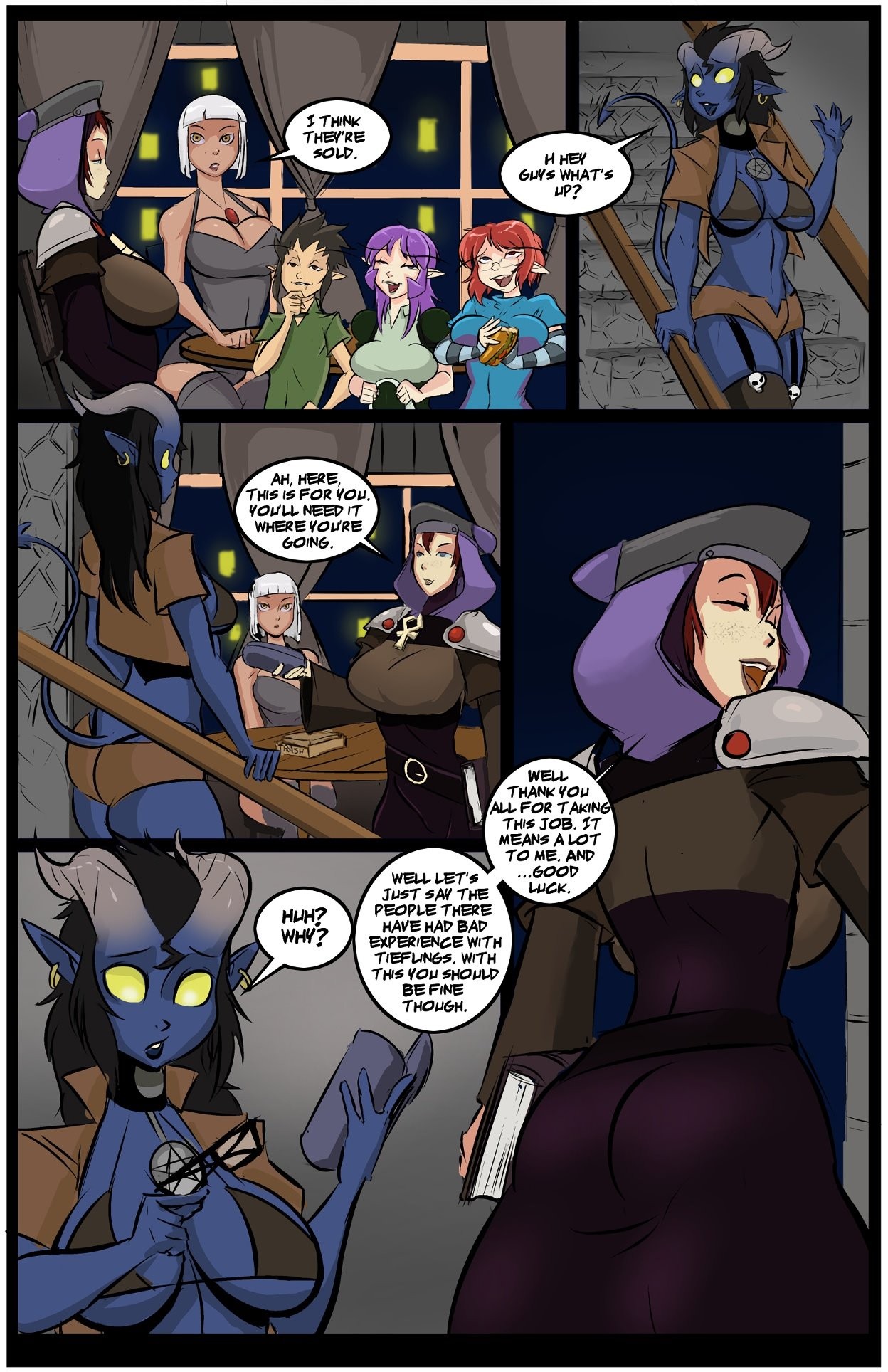 The Party 7 porn comic picture 13
