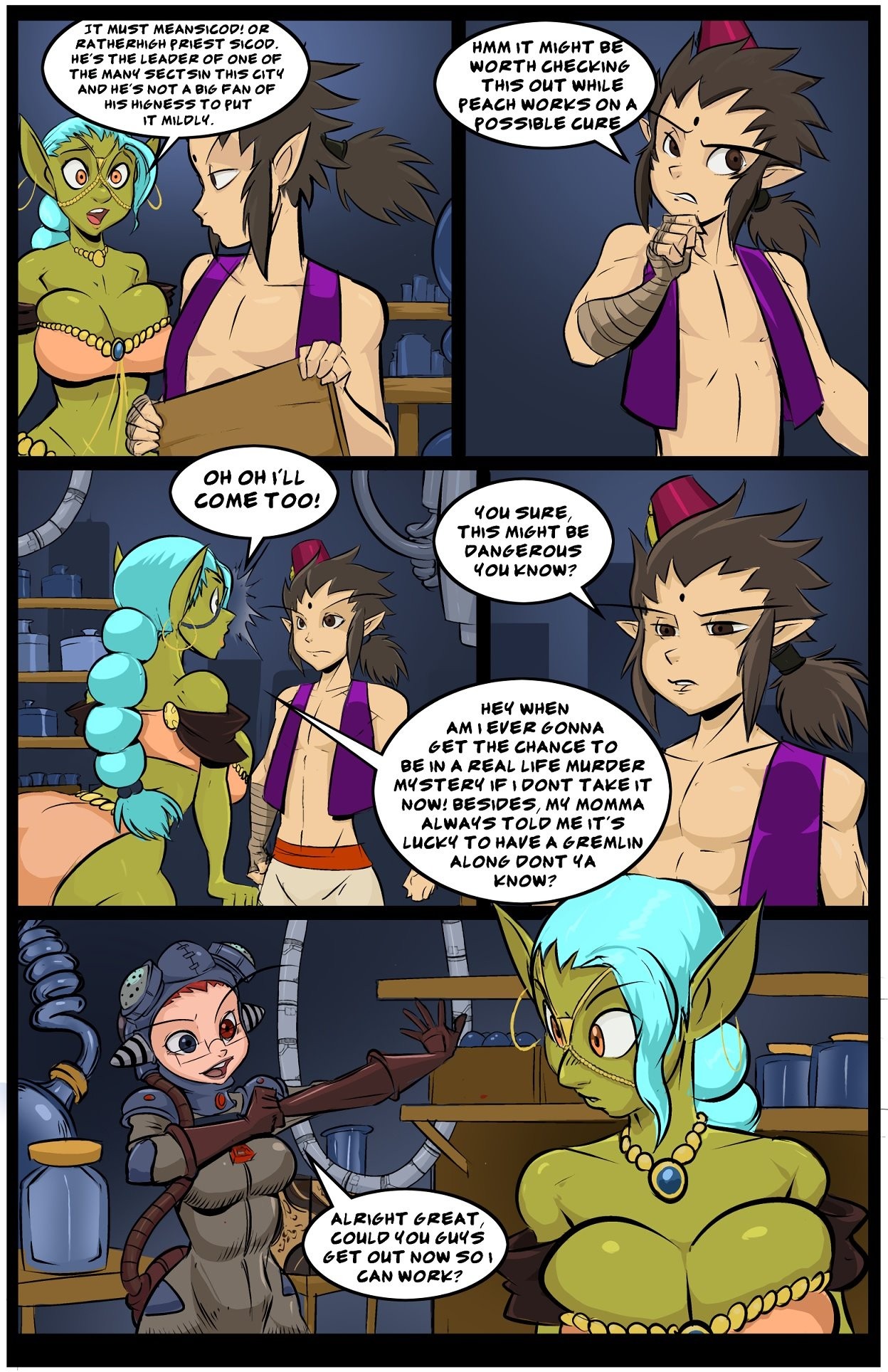 The Party 7 porn comic picture 76