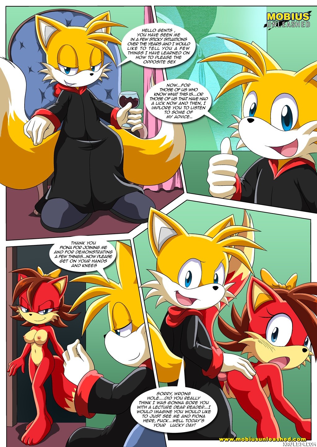 The Prower Family Affair porn comic picture 2