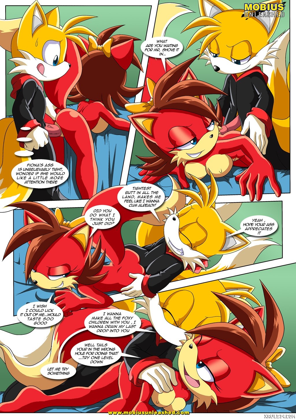 The Prower Family Affair porn comic picture 4