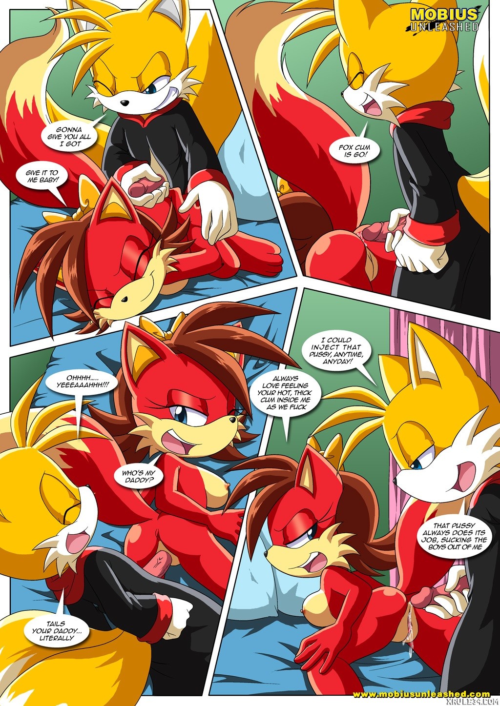 The Prower Family Affair porn comic picture 5