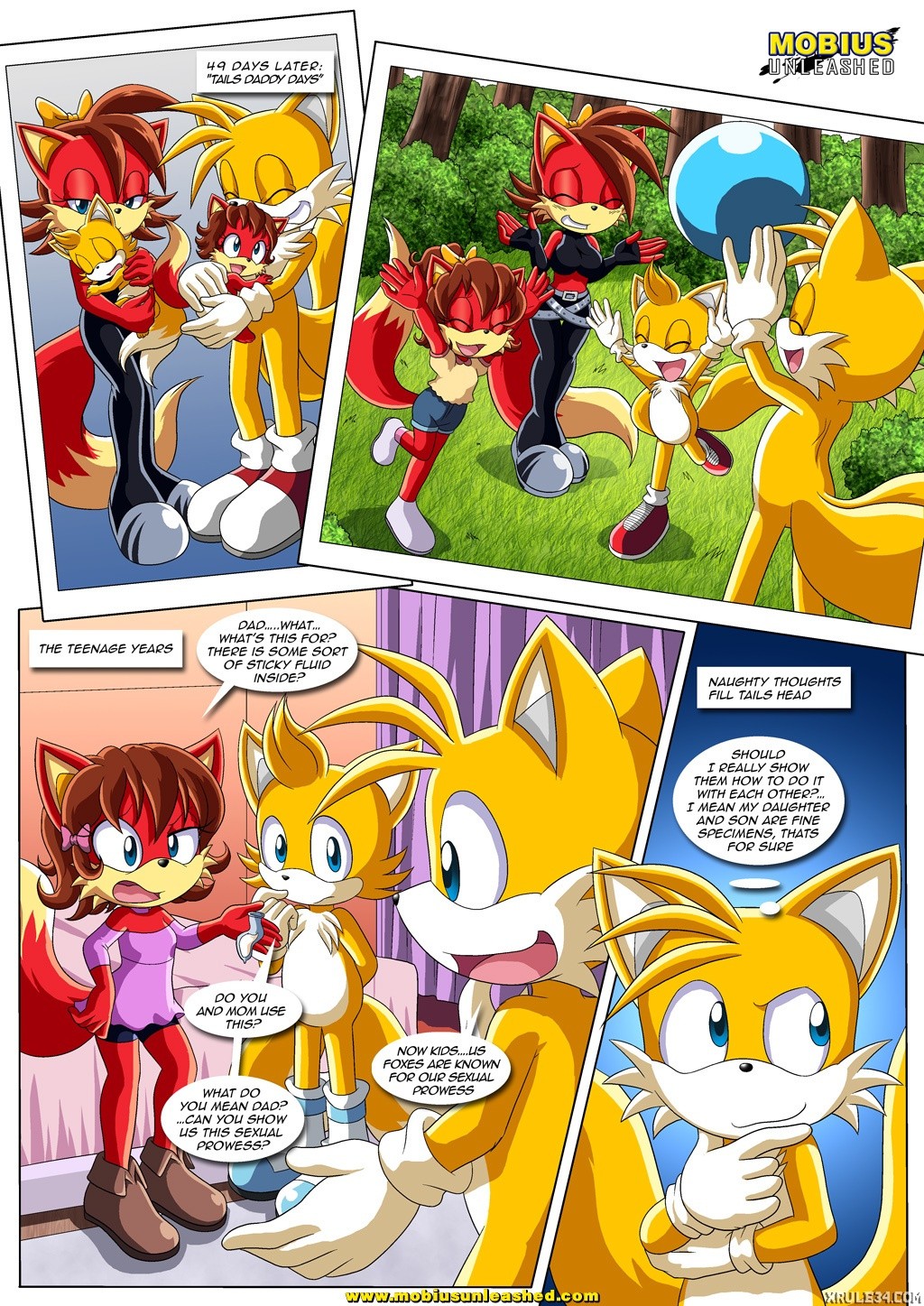 The Prower Family Affair porn comic picture 6