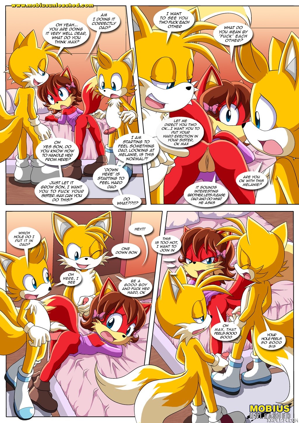 The Prower Family Affair porn comic picture 7