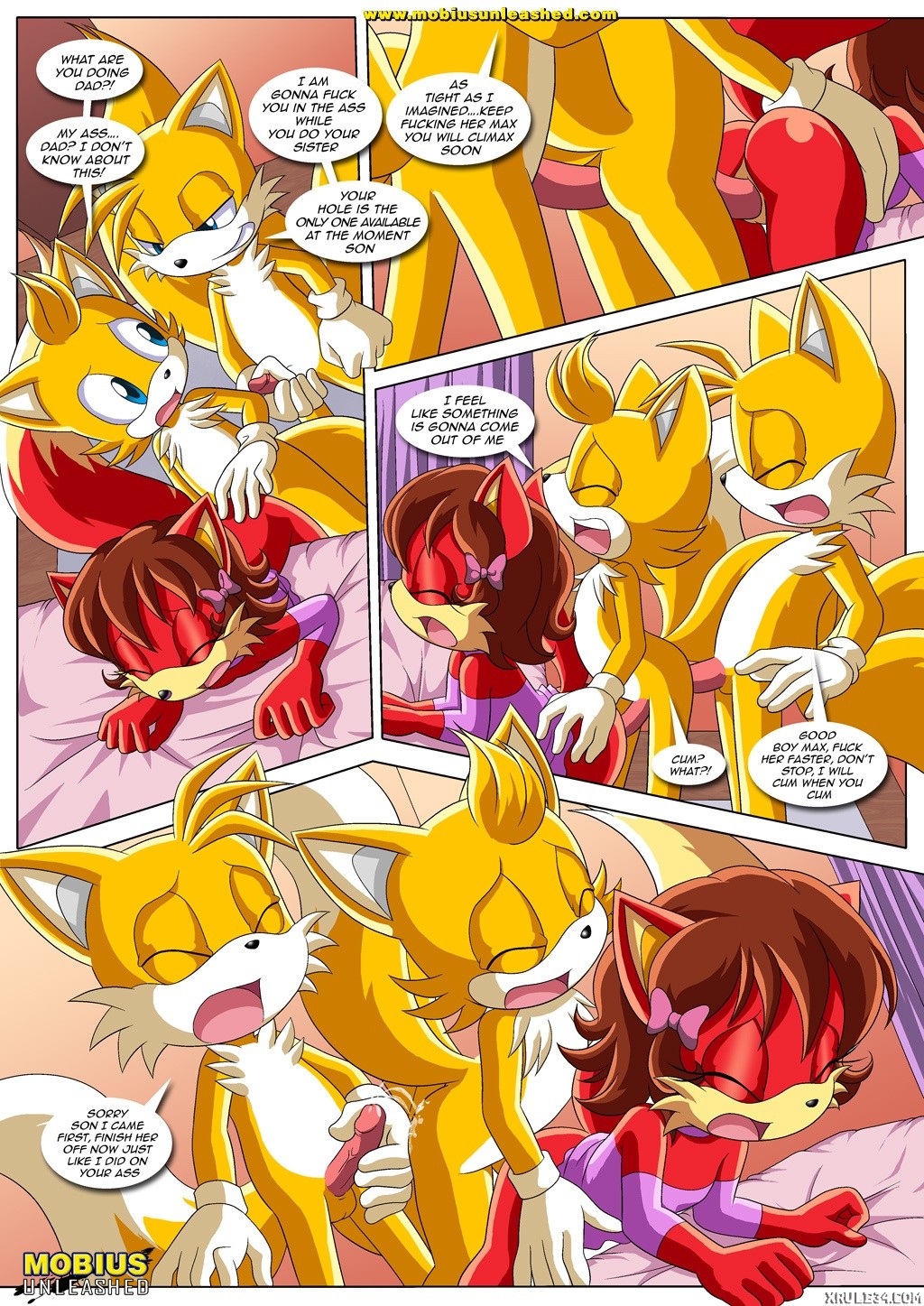 The Prower Family Affair porn comic picture 8