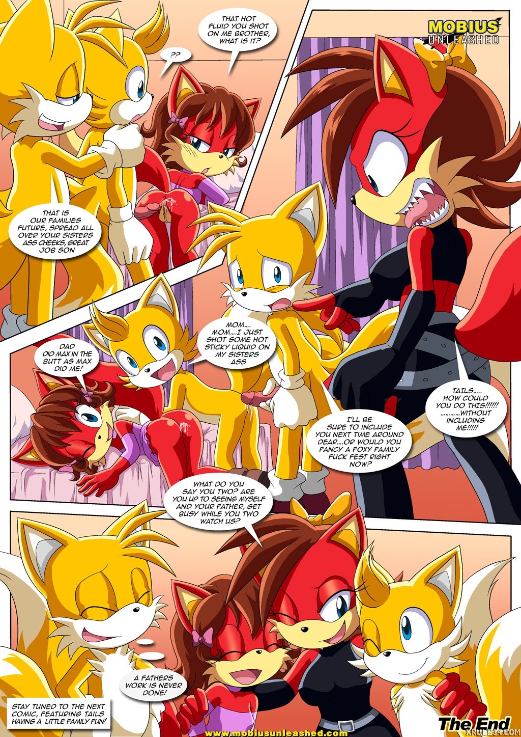 The Prower Family Affair porn comic picture 9