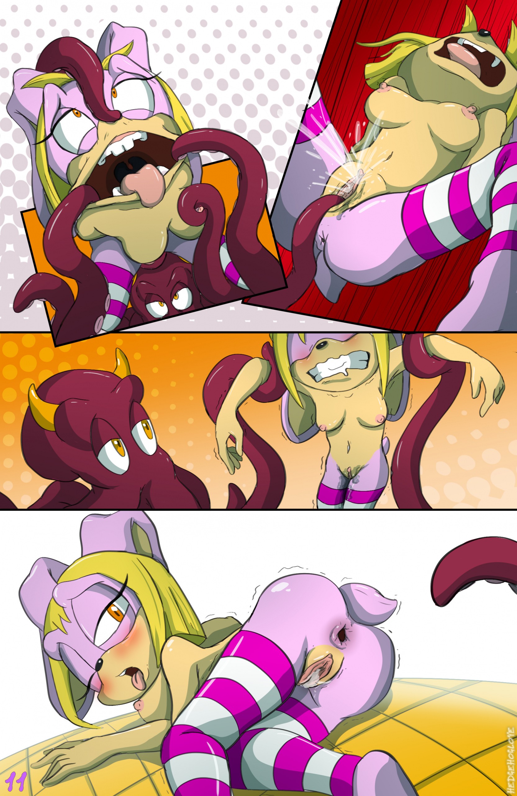 The Rabbit and the Octopus porn comic picture 12